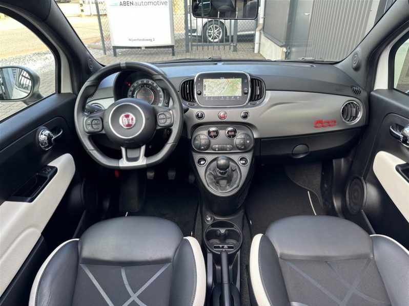 Fiat 500C TwinAir Turbo 80PK Sport (ABARTH VELGEN|GROOT NAVI|CLIMATE CONTROL) full